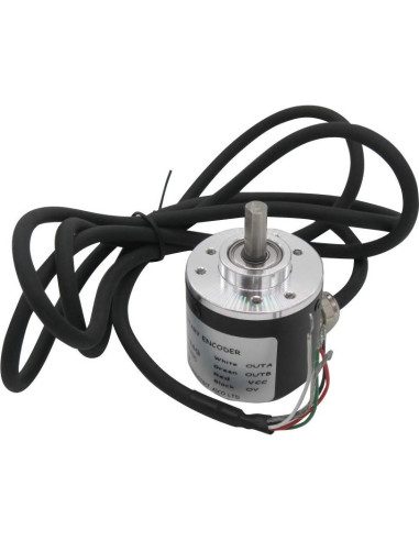 Encoder Rotativo Incremental Taiss 100P/R DC 5-24V Eje 6mm