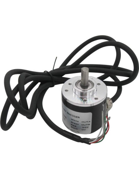 Encoder Rotativo Incremental Taiss 100P/R DC 5-24V Eje 6mm