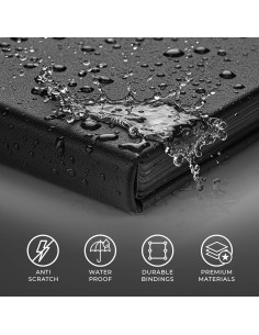 Carpeta de Cartas CardGuard Pro-Folio 9 Bolsillos Negra 2