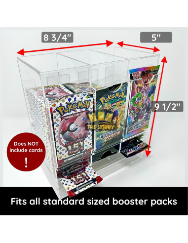 Dispensador de Paquetes Booster 3 Ranuras The Hobby Lair