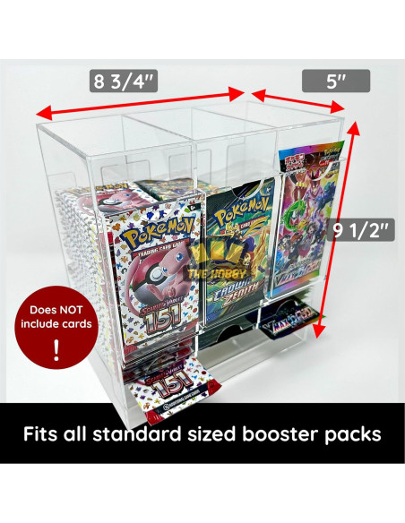 Dispensador de Paquetes Booster 3 Ranuras The Hobby Lair