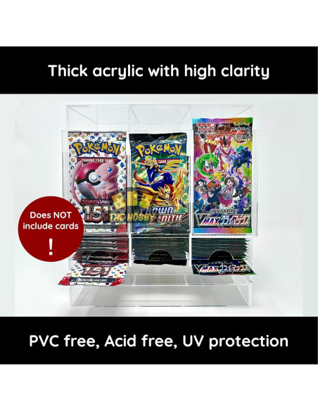 Dispensador de Paquetes Booster 3 Ranuras The Hobby Lair