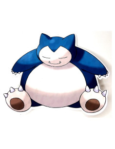 Calcomanía de Vinilo Snorlax Pokemon 7.62 cm Impermeable