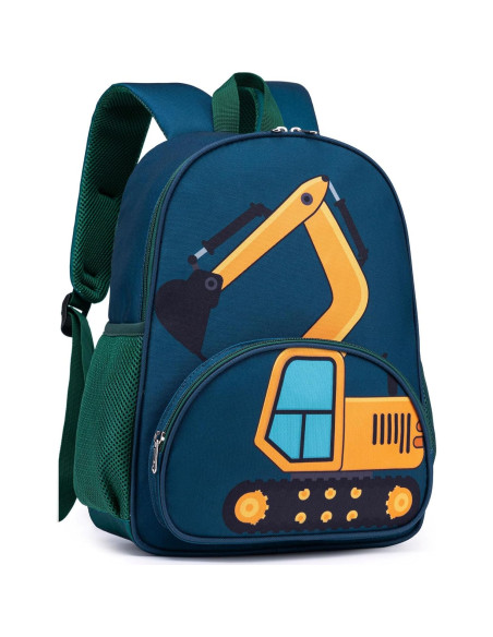 Mochila Escolar Niños 15" Loidou Camión Azul 17L