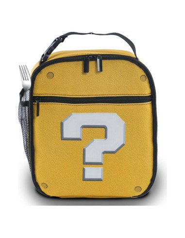Bolsa de Almuerzo TIANXIADIYI Amarilla Dibujo Animado 20.3x10.2x25.4 cm