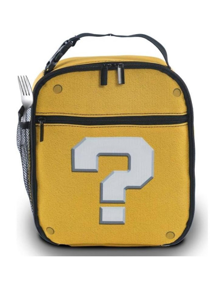 Bolsa de Almuerzo TIANXIADIYI Amarilla Dibujo Animado 20.3x10.2x25.4 cm