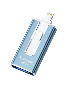 Unidad Flash MFi 256GB SUDEHO para iPhone y Android