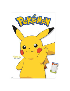 Póster de pared Pokémon Pikachu Trends International 56.83x86.36cm