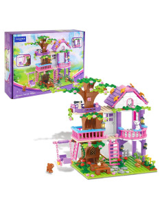 Juego de Construcción Casa en el Árbol 558 Piezas Cooldele