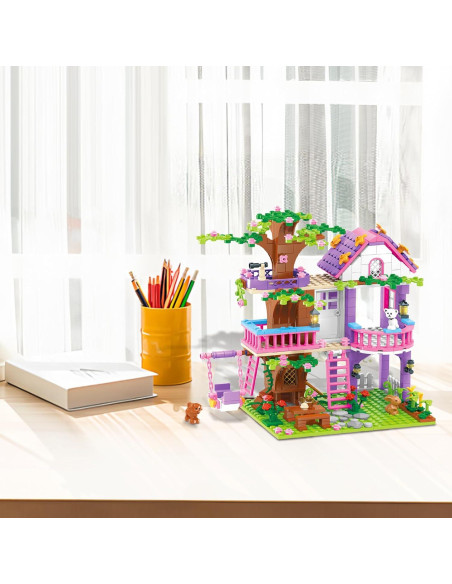 Juego de Construcción Casa en el Árbol 558 Piezas Cooldele