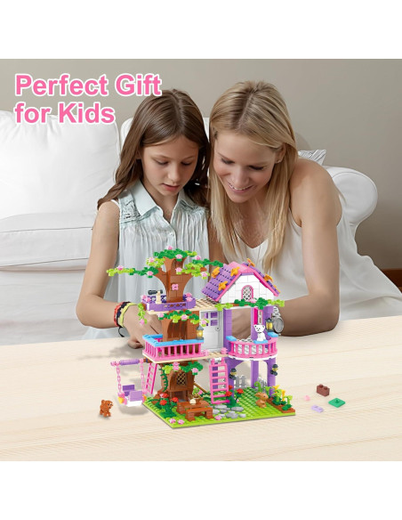 Juego de Construcción Casa en el Árbol 558 Piezas Cooldele