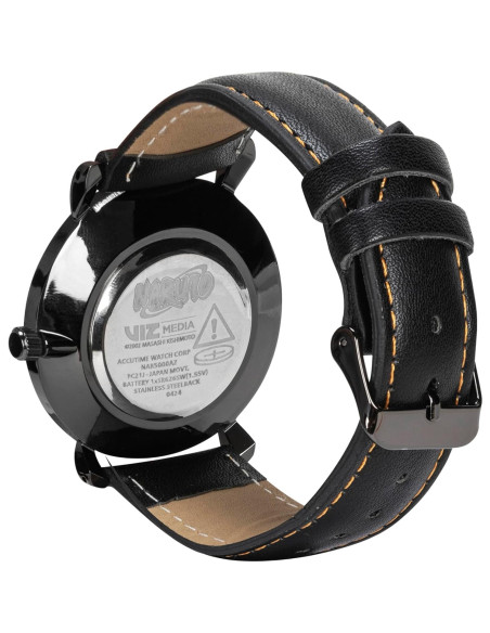 Reloj Analógico para Niños Naruto Uzumaki - Correa de Cuero PU