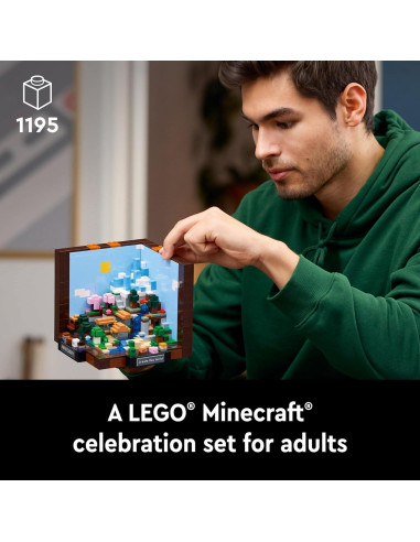 LEGO Minecraft La Mesa de Crafteo 15 Aniversario 1195 Piezas