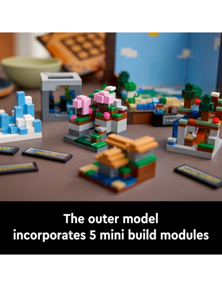 LEGO Minecraft La Mesa de Crafteo 15 Aniversario 1195 Piezas LEGO Minecraft La Mesa de Crafteo 15 Aniversario 1195 Piezas