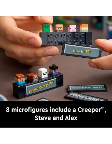 LEGO Minecraft La Mesa de Crafteo 15 Aniversario 1195 Piezas