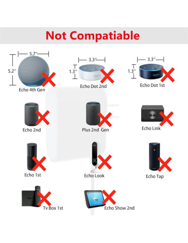 Cable de Alimentación 15W Dgsroom para Echo Dot y Fire TV