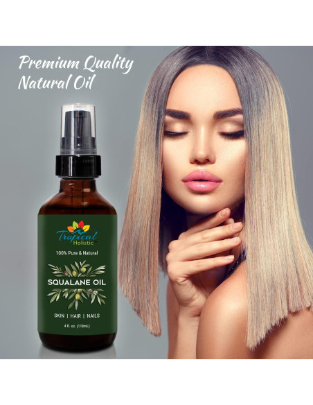 Aceite de Esqualano 100% Natural Tropical Holistic 118 mL