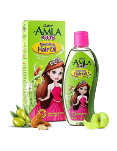 Aceite Nutritivo para Cabello Dabur Amla Niños 200 ML