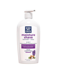 Crema de Afeitado Hidratante Kiss My Face 325 ml Lavanda