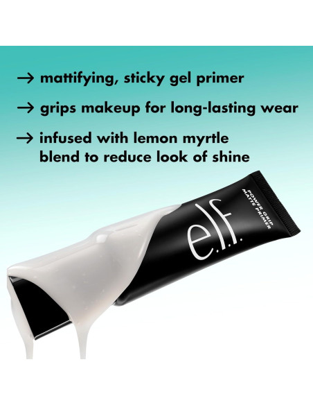 e.l.f. Power Grip Matte Primer 40g - Primer Hidratante y Matificante