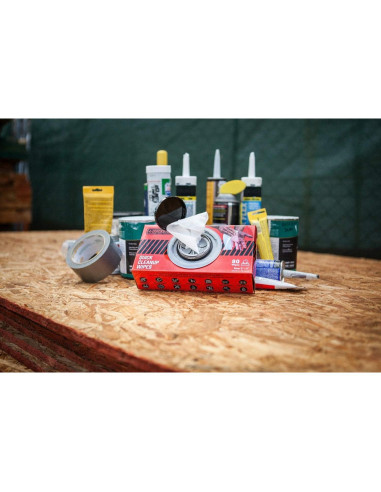 Toallitas de limpieza Quickstop 20.32x20.32 cm - 80 unidades