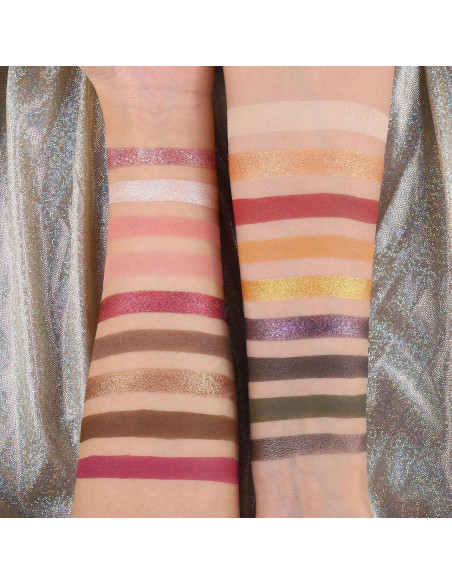 Paleta de Sombras de Ojos Prism Makeup 18 Colores Mate y Brillo