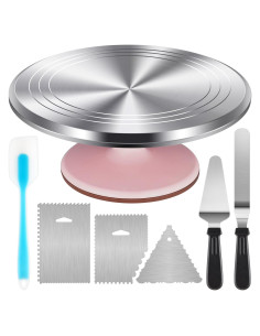 Juego de Decoración de Pasteles Kootek, Giratorio 30 cm