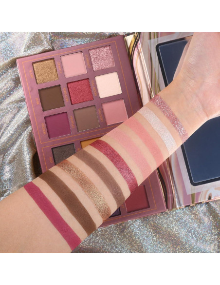 Paleta de Sombras de Ojos Prism Makeup 18 Colores Mate y Brillo