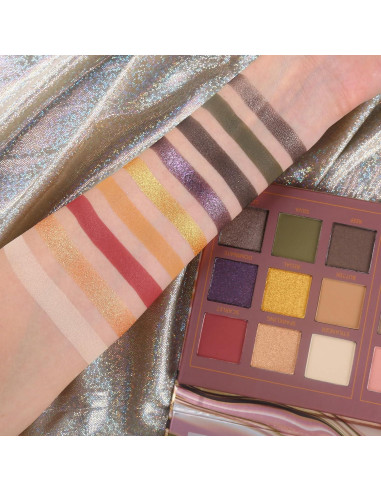 Paleta de Sombras de Ojos Prism Makeup 18 Colores Mate y Brillo