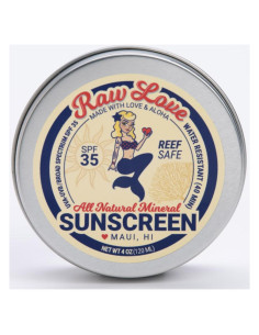 Protector Solar Biodegradable Raw Love SPF 35 - 113.4 g