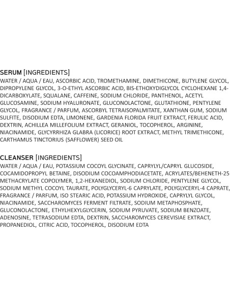 Suero Iluminador Vitamina C Gluta IOPE + Limpiador Espumoso