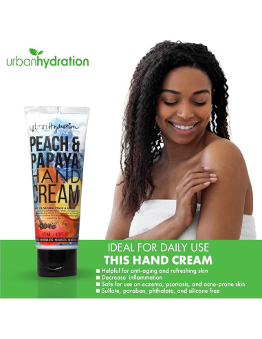 Crema de Manos Urban Hydration Durazno y Papaya 118 ml