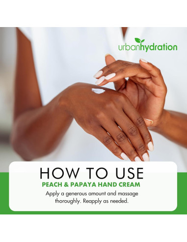 Crema de Manos Urban Hydration Durazno y Papaya 118 ml