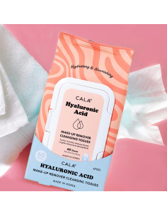 Toallitas Desmaquillantes CALA con Ácido Hialurónico - 60 Hojas 2