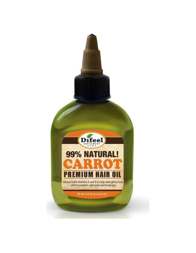 Aceite Natural para el Cabello Difeel Zanahoria 70g Vitaminas A y E