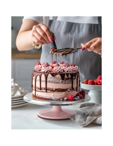 Juego de Decoración de Pasteles Kootek, Giratorio 30 cm