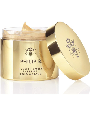 Mascarilla Imperial Dorada Philip B 236 ML - Cabello Seco y Dañado
