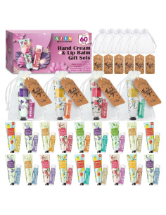 Conjunto de Regalos AZEN 60 Crema de Manos y Bálsamo Labial