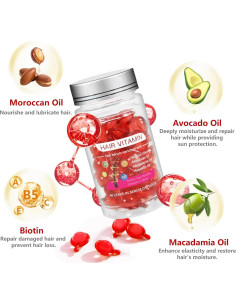 Cápsulas de Suero Vitamínico UgyDuky para Cabello 40 Unidades 2