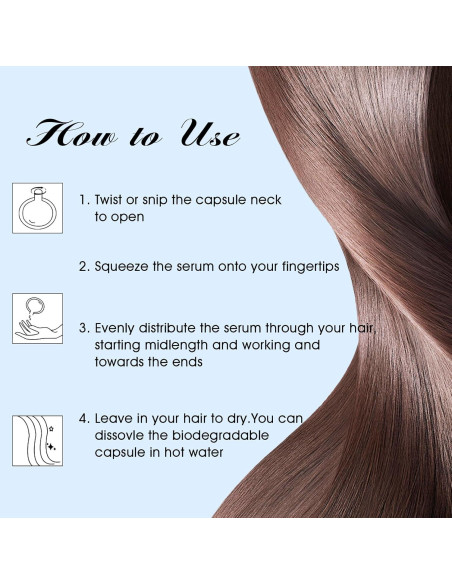 Suero Tratamiento para el Cabello Aofect - 100 Cápsulas