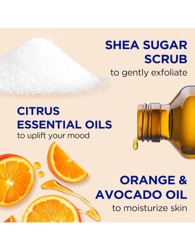 Exfoliante Corporal Cítrico Dr Teal's con Vitamina C 539 g