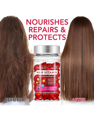 Cápsulas Suero Tratamiento Cabello JCKBDNR 40 Unidades 59.87 ml