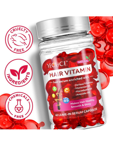 Cápsulas Suero Tratamiento Cabello JCKBDNR 40 Unidades 59.87 ml