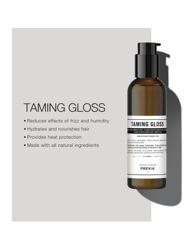 Suero Alisador PREVIA 190.5 g - Anti-Frizz Vegano Hidratante