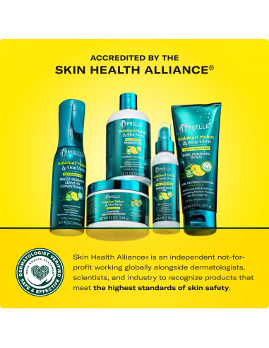 Aceite Capilar Ligero Mielle 118 ml - Hidratante Melón Kalahari y Aloe Vera