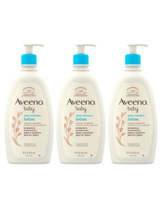 Loción Hidratante Diaria Aveeno Baby 3x532ml Sin Fragancia