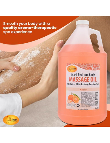 Aceite de Masaje Aromatizado Mandarina SPA REDI 3.78L