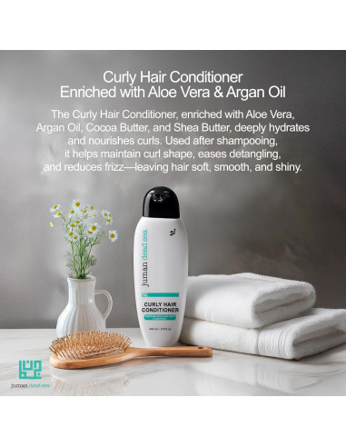 Acondicionador Leave-in Juman 382g | Aceite de Argán y Aloe Vera