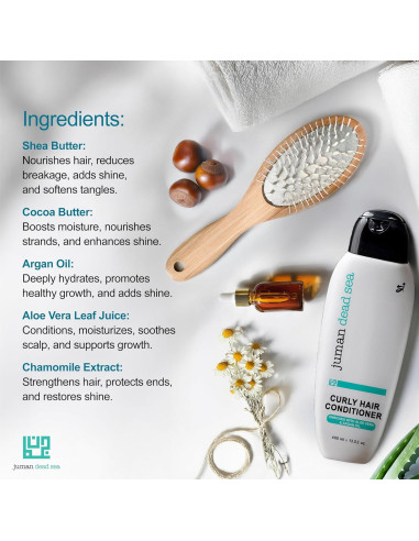 Acondicionador Leave-in Juman 382g | Aceite de Argán y Aloe Vera