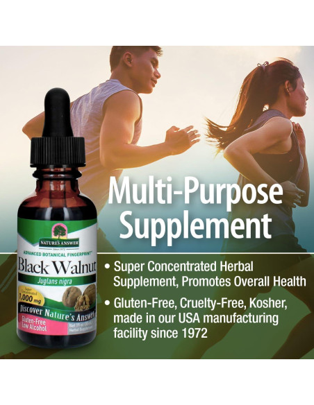 Extracto de Nogal Negro Respuesta de la Naturaleza 29.57 ml